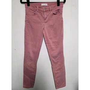 LOFT Pink Skinny Jeans Womens Size 25/0 Blush Stretch Denim Casual‎ Chic